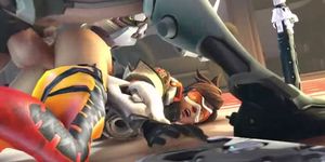 Hot Overwatch heroes fucking dick and getting pussy drilled