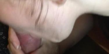 She swallowed my cum!