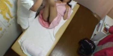Sweet Japanese gets fucked in erotic massage voyeur video